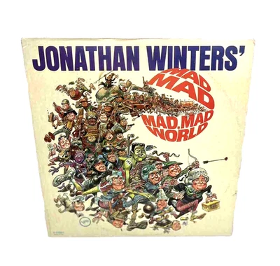 JONATHAN WINTERS Mad Mad Mad, Mad World Vinyl LP  Verve Records V-15041 - Image 1 of 4