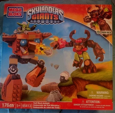 MEGA BLOKS Skylanders Giants - 95413 - Troll Mech Ambush - NEW - Tree Rex - Image 1 of 3