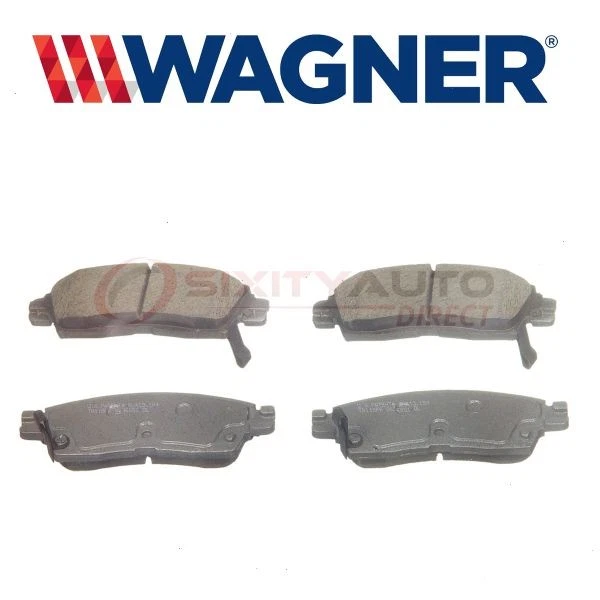 Wagner Brake Rear Disc Brake Pad Set for 2004-2005 GMC Envoy XUV - Braking nk — 第 1/4 张图片