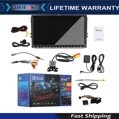 For VW Volkswagen Passat Golf Jetta 9" Android 12 Carplay Car Stereo Radio KY - Image 1 of 4