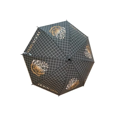 E PLUS M SP. Z O.O. Regenschirm für Kinder 74cm Durchmesser Motiv: Hogwarts | Schwarz-Braun
