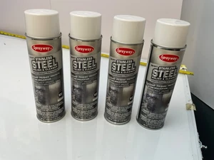 4 New Sprayway Stainless Steel Cleaner and Polish, 15 oz Bottle, (4 Pack) - Picture 1 of 5