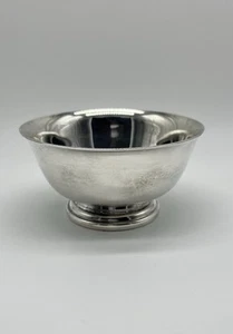 Vintage Gorham Silber Teller Schale, Paul Revere Stil YC 795, 4,5" - Bild 1 von 5