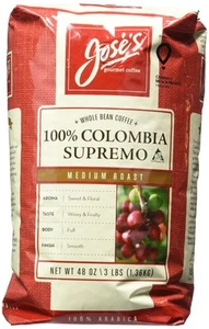 Jose's Ganze Bohne Kaffee Columbia Supremo 3 Pfund - Bild 1 von 1