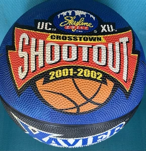 SKYLINE CHILI Crosstown Shootout BASKETBALL Xavier Cincinnati Bearcats 2001-02 - Picture 1 of 5