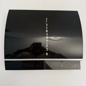 CONSOLE SONY PS3 PLAYSTATION 3 FAT 80 GB CECHL04 FUNZIONANTE CON TUTTI I CAVI - Foto 1 di 9