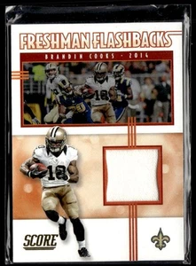 2020 Score #FF-BC Brandin Cooks Freshman Flashbacks MEM 3301H - Picture 1 of 2