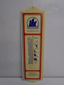 Vintage POLSON, MONTANA WALL THERMOMETER - "Three Dog Down" Outlet Store - Picture 1 of 11