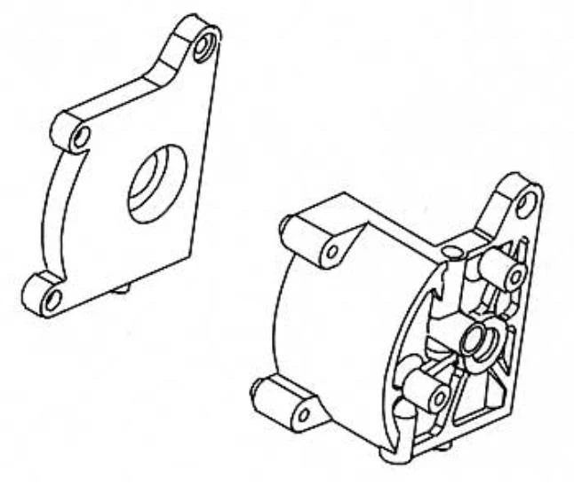 Robitronic Boîte De Vitesses Moyenne F&H / R30012 - Photo 1/1