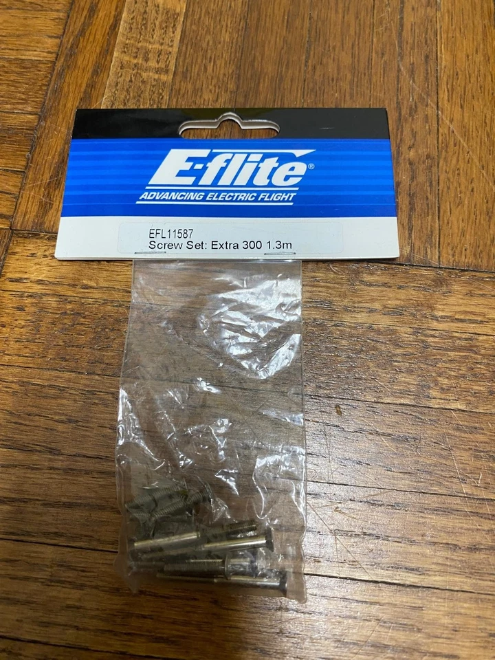 E-flite Screw Set Extra 300 1.3m- EFL11587 Hardware & Linkages Airplane - Image 1 of 1