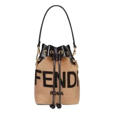 Fendi Mon Tresor Mini Bag in Shearling Superlux Leather NEW - Image 1 of 4
