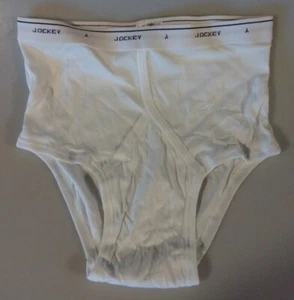 JOCKEY Vintage Classic White Y Brief Men's Size: 38 - NEW - FAST SHIP - Picture 1 of 3