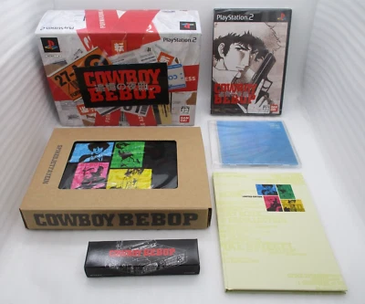 Mint! PS2 COWBOY BEBOP Tsuioku no Serenade Limited Edition w/ T-Shirt Book Japan - Image 1 of 4
