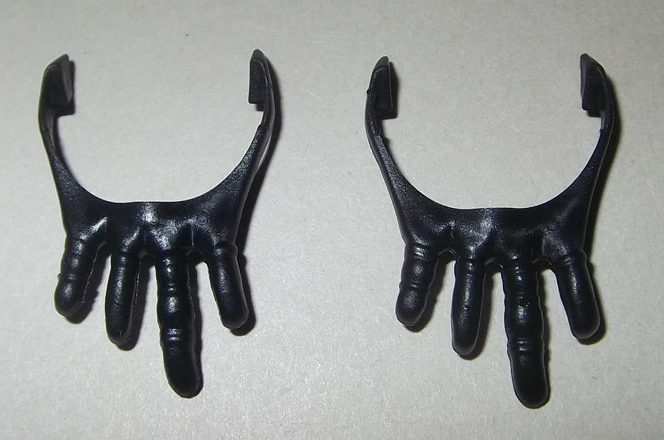 02704, 2x Bart, Kinnbart (Dragons), Drago, schwarz - Bild 1 von 1