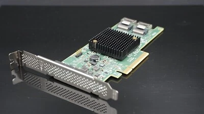 9207-8i PCIE3.0 6Gbps HBA LSI FW:P20 IT Mode ZFS FreeNAS unRAID 2* SFF-8087 - Image 1 of 3