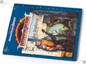 DARK SUN ARCANE SHADOWS ADVANCED DUNGEONS & DRAGONS AD&D ADVENTURE TSR 2410 DSQ2 - Picture 1 of 1