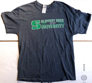 T-SHIRT GILDAN ULTRA COTONE ADULTO L MISTO COTONE SS, SLIPPERY ROCK PONG - BELLA - Foto 1 di 2