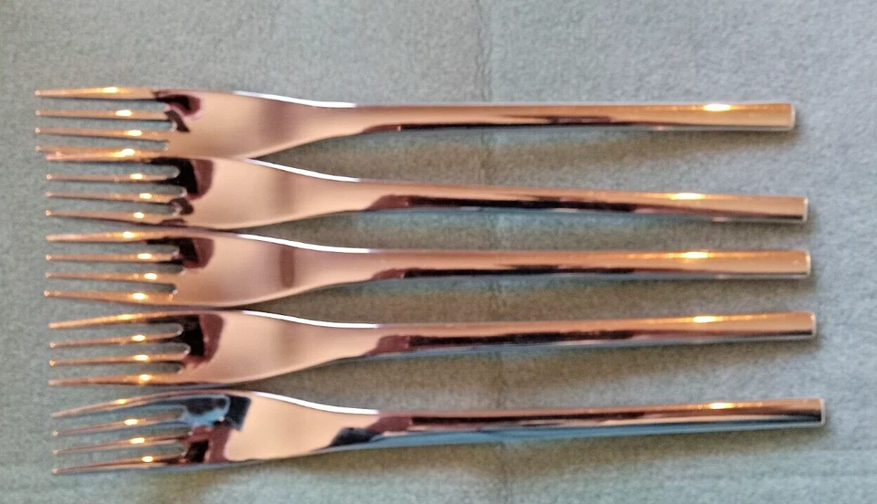 Nordic WMF Cromargan flatware stainless modern Diner Forks 9inchs 5 available - Image 1 of 1