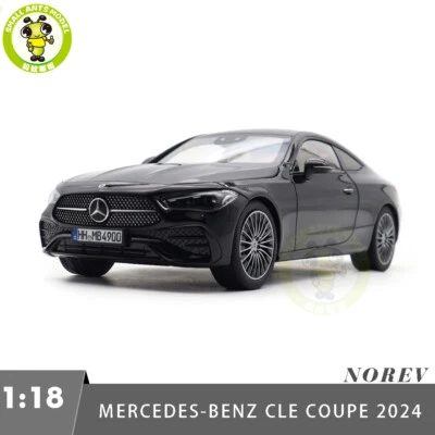 1/18 Benz CLE Coupe 2024 Norev 183937 Black Diecast Model Toy Car Friends Gifts - Image 1 of 4