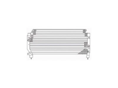 For 1994-1998 Toyota T100 A/C Condenser 54523ZWSV 1995 1997 1996 - Image 1 of 2