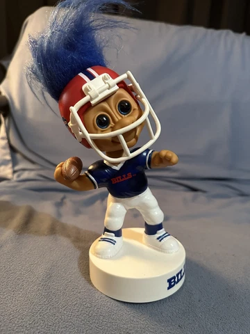 Vintage,  Unique and Rare Russ Troll NFL Buffalo Bills Bobblehead Cover