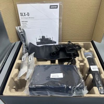 NEW SLXD4/Bet@58A Handheld Wireless Vocal System With BET@58 Microphones Express