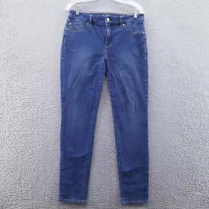 Pantalones de mezclilla Chicos para mujer tan adelgazantes talla 6 azul tiro medio elásticos - Imagen 1 de 16