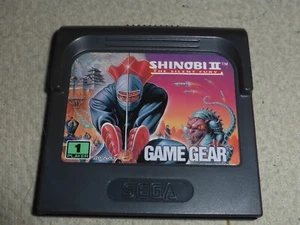 CARTUCHO DE VIDEOJUEGO SEGA GAMEGEAR SHINOBI II THE SILENT FURY SOLO ENGRANAJE - Imagen 1 de 2