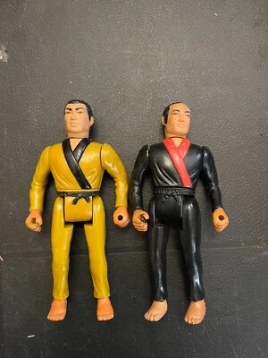 1984 Remco Secret of the Ninja THAI KICK BOXER Action FIGURE KARATE lot - Image 1 of 2