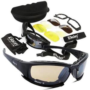 Tactical Polarized Glasses Military Goggles Army Sunglasses with 4 Lens