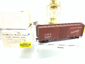 493 InterMountain Assembled 1937 AAR 40' L&N Box Car O Scale Proto 48 - Picture 1 of 11