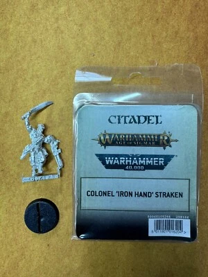 Warhammer 40k Astra Militarum Coronel Hierro Mano Straken - Totalmente Nuevo Foto 1 de 2