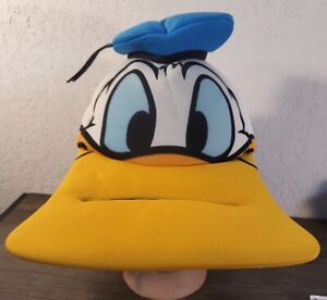 Disney Parks Donald Duck Long Brim 3-D Adult Hat
