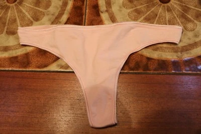 Nuevo Hanro, Tanga Mujer 100% Algodón, Talla S, Rosa B2 Foto 1 de 4