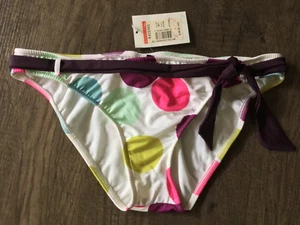 RAISINS Quiksilver Belted Low Rider Bikini Swimwear Sz Large Nwt - Picture 1 of 2