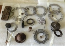 1 Large Lot of Vintage/Antique Clock Chimes 10 pieces