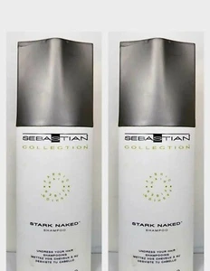 2 X Sebastian Collection STARK NAKED SHAMPOO 8.5 oz - Picture 1 of 1