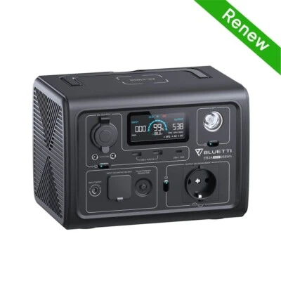 BLUETTI EB3A Tragbare Powerstation 600W 268Wh LiFePO4 Camping Solargenerator - Bild 1 von 4