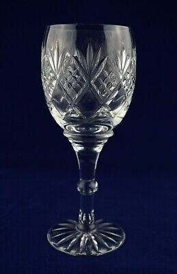 Webb Corbett Crystal Hock Wine Glass – 16.5cms (6-1/2″) Tall - Signed 1st • 15.01£