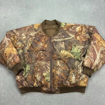 RealTree Jacket Adult 2XL XXL Brown Workwear Camo Hunting Insulated Coat Men - Image 1 of 4