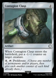 *MtG: 4x Contagion Clasp - Commander Fallout Uncommon - magicman-europe* - Bild 1 von 1
