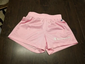Champion Pink Shorts Size Girl's M 10/12 Worn 1 Time - Picture 1 of 2