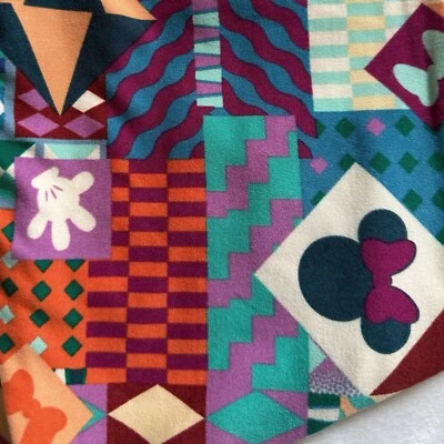 NUEVO Lularoe OS Leggings Mujer Disney Mickey Minnie Mouse S-M 2-10 Patchwork Foto 1 de 4