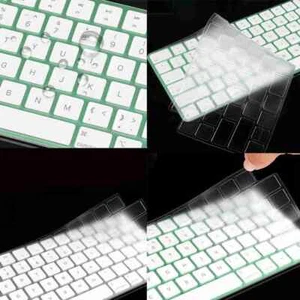 Cubierta protectora de teclado TPU para teclado de barra de 24" iMac - Magic S0J4 - Imagen 1 de 12