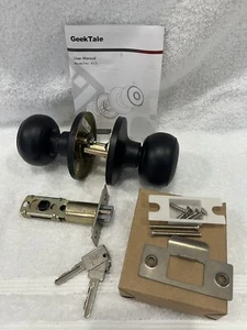 GeekTale Fingerprint Door Knob Lock Mode 3 in 1 K13 w App, Smart Knob - Picture 1 of 15