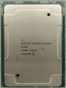 Intel Xeon platinum 8170M (SR3BD) 26 Core 64-bit processor 2.10 GHz - Afbeelding 1 van 2