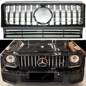 Rejilla del radiador delantero para Mercedes Clase G 1990-2014 W463 G63 Panamericana Wagon - Imagen 1 de 16