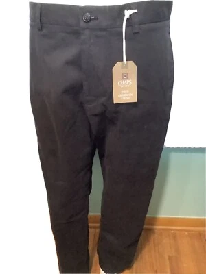 PANTALONES CHAPS TRUE AMERICAN CHINCO PARA HOMBRE TALLA 32X30 NEGROS NUEVOS Foto 1 de 4