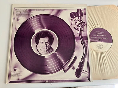 Harry Chapin Radio Show 2 LP Social Security Presents Keep The Change - Image 1 of 2