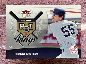 2006 Fleer Ultra RBI Kings Hideki Matsui #RBI14 New York Yankees - Picture 1 of 2